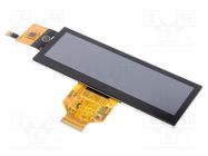 Display: TFT; 5.2"; 480x128; Illumin: LED; Dim: 140.4x49.9x3mm; RGB DISPLAY VISIONS