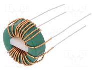 Inductor: wire; THT; 1.2A; 60mΩ; -20÷50%; DTS-12.5; horizontal FERYSTER