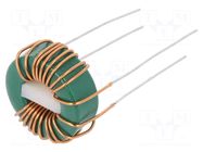 Inductor: wire; THT; 1.2A; 60mΩ; -20÷50%; DTS-12.5; horizontal FERYSTER
