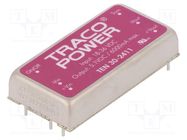 Converter: DC/DC; 30W; Uin: 18÷36V; Uout: 5.1VDC; Iout: 6000mA; 2"x1" TRACO POWER