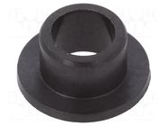 Bearing: sleeve bearing; with flange; Øout: 7mm; Øint: 5mm; L: 5mm IGUS