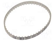 Timing belt; T5; W: 6mm; H: 2.2mm; Lw: 250mm; Tooth height: 1.2mm OPTIBELT