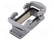 Enclosure for connectors: HDC; size 16; 77.5x27mm WIELAND
