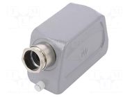 Enclosure for connectors: HDC; size 16; Locking: for latch; M25 WIELAND