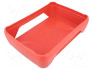 Case ring; elastomer thermoplastic TPE; BoPad; Colour: red BOPLA