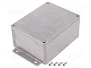 Enclosure: multipurpose; X: 89mm; Y: 114mm; Z: 55mm; aluminium; IP54 DELTRON ENCLOSURES