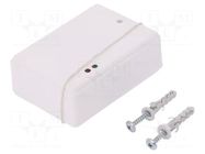 Receiver; for wall mounting; 12VDC; relay; RSU; -10÷55°C; 100÷500m GORKE