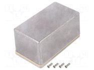 Enclosure: multipurpose; X: 65mm; Y: 115mm; Z: 55mm; aluminium; IP68 DELTRON ENCLOSURES