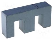 Core: ferrite; E; 3F3; 1600nH; 4000mm3; 60mm2; A: 30.8mm; B: 19.5mm FERROXCUBE