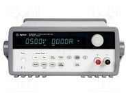 Power supply: programmable laboratory; Ch: 1; 0÷20VDC; 80W; E3600 KEYSIGHT