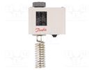 Sensor: thermostat with capillary; SPDT; 16A; 400VAC; 0÷40°C DANFOSS