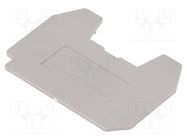 End piece; grey; Width: 1mm; polyamide; UL94V-0 PHOENIX CONTACT