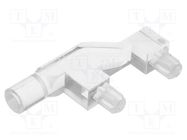 Fiber for LED; round; Ø3mm; No.of mod: 1; Front: flat MENTOR