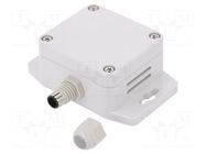 Sensor: temperature; Pt100; cl.B; 60x65x35mm; Leads: leads x3; IP20 APAR