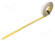 Measuring tape; L: 10m; Width: 13mm; steel; self-adhesive; measure MEDID