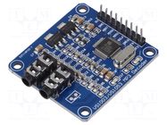 Module robotics: audio; decoder; SPI; 5VDC; IC: VS1003B; screw OKYSTAR