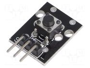 Module robotics: button; 3.3÷5VDC; digital; module; screw; Ch: 1 OKYSTAR