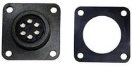 SOCKET, FLANGE, 6WAY