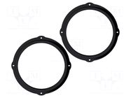 Spacer ring; MDF; 200mm; Audi; impregnated; 2pcs. BASSER