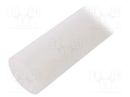 Rod; Ø: 12.7mm; L: 500mm; natural; extruded; sleeve MITSUBISHI CHEMICAL ADV. MATERIALS