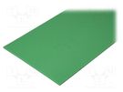 Sheet; Dim: 610x1000mm; Thk: 4mm; green; 0.61m2 MITSUBISHI CHEMICAL ADV. MATERIALS