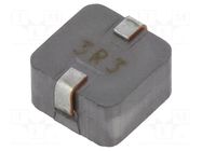 Inductor: wire; SMD; 3.3uH; 18mΩ; ±20%; 6.5x6.5x4.2mm; 10A TRACO POWER