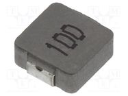 Inductor: wire; SMD; 10uH; 200mΩ; -40÷125°C; ±20%; 5.4x4.7x2.2mm TRACO POWER