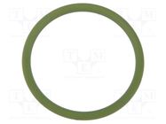 O-ring gasket; FKM; Thk: 2mm; Øint: 9mm; M12; green; -20÷200°C LAPP