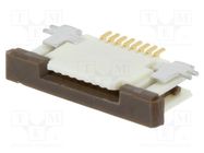 Connector: FFC/FPC; horizontal; PIN: 8; bottom contacts,ZIF; SMT MOLEX