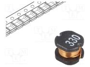 Inductor: wire; SMD; 33uH; 230mΩ; -40÷125°C; ±20%; 5.2x5.8x4.5mm TRACO POWER