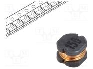 Inductor: wire; SMD; 15uH; 235mΩ; -40÷125°C; ±20%; 4x4.5x3.2mm 