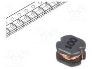 Inductor: wire; SMD; 10uH; 350mΩ; -40÷125°C; ±20%; 3.1x3.5x2.1mm; 1A TRACO POWER