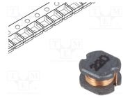 Inductor: wire; SMD; 22uH; 1Ω; ±20%; 3.1x3.5x2.1mm; 500mA; -40÷125°C TRACO POWER