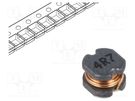 Inductor: wire; SMD; 4.7uH; 109mΩ; -40÷125°C; ±20%; 4x4.5x3.2mm TRACO POWER