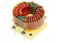 Inductor: wire; THT; 806uH; 25mΩ; ±35%; 16.6x16.4x12.5mm; 5.7A TRACO POWER