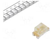 LED; green; SMD; 0603; 71÷450mcd; 2.8÷3.6VDC; 1.6x0.8x0.8mm; 65° VISHAY