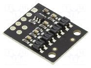 Sensor: distance; reflective; 2.9÷5.5VDC; digital; Ch: 4; 17x20mm POLOLU