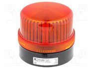 Signaller: lighting; flashing light; orange; FLG; 230VAC; IP65 