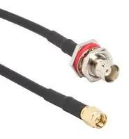 RF CORD, BNC BHD JACK-SMA PLUG, 12"