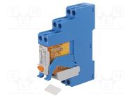 Relay: interface; DPDT; Ucoil: 24VAC; 8A; 8A/250VAC; 8A/30VDC; 2kVA FINDER