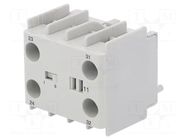 Auxiliary contacts; Leads: screw terminals; front; CI 5 DANFOSS