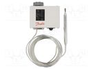 Sensor: thermostat with capillary; SPDT; 16A; 400VAC; 80÷150°C DANFOSS