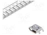 Connector: USB B micro; socket; on PCBs; SMT; PIN: 5; horizontal MOLEX