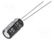 Supercapacitor; THT; 1F; 2.8VDC; ±20%; Ø6.3x12mm; 300mΩ; -40÷65°C BIGCAP