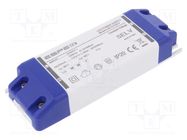 Power supply: switching; LED; 20W; 12VDC; 1.66A; 220÷240VAC; OUT: 1 