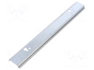 DIN rail; steel; zinc; L: 250mm; W: 35mm; TS35 SPELSBERG
