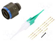 Connector: military; plug; male; PIN: 13; MIL-DTL-38999 Series III AMPHENOL AIR
