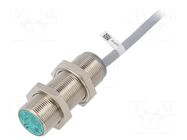 Sensor: inductive; OUT: PNP / NO; 0÷8mm; 10÷30VDC; M18; 2m; 200mA PEPPERL+FUCHS