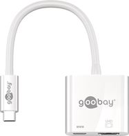 USB-C™ Adapter to HDMI™ 4K @ 60 Hz, White, 0.145 m - extends a USB-C™ port by an HDMI™ connection