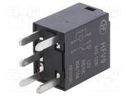 Relay: electromagnetic; SPDT; Ucoil: 12VDC; 30A; automotive; 109Ω HONGFA RELAY